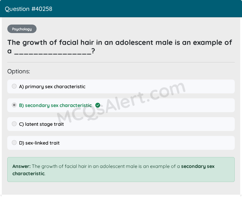 Question Screenshot
