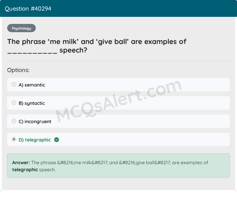 Question Screenshot