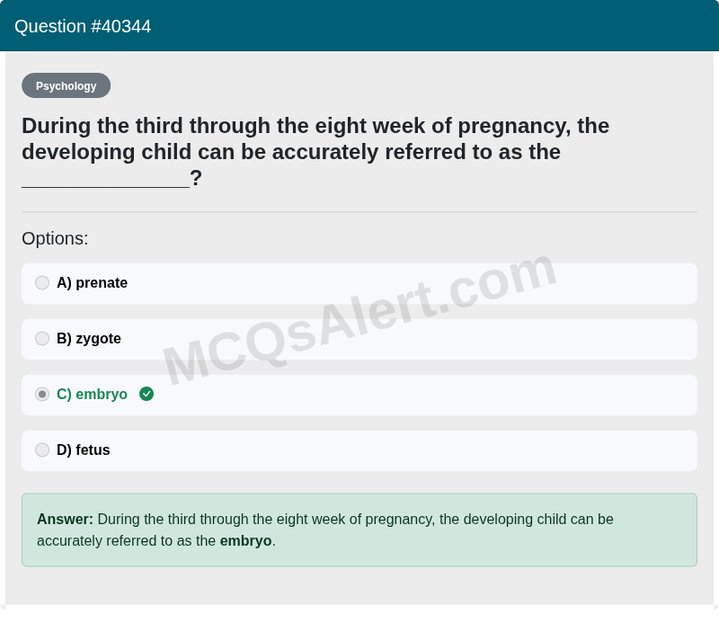 Question Screenshot
