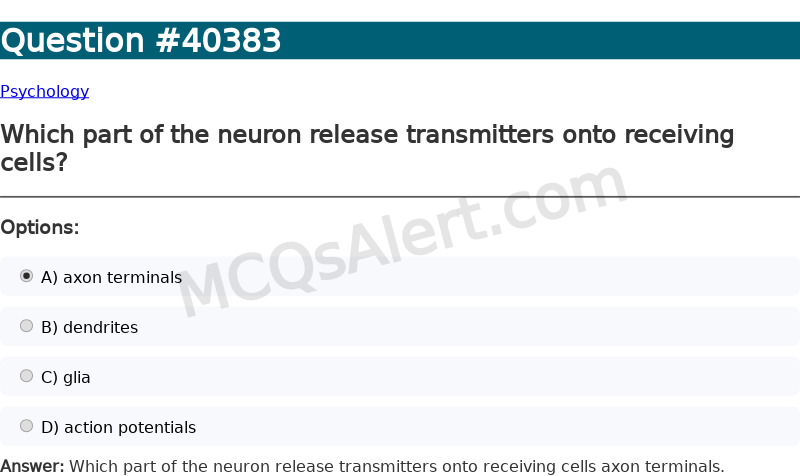 Question Screenshot
