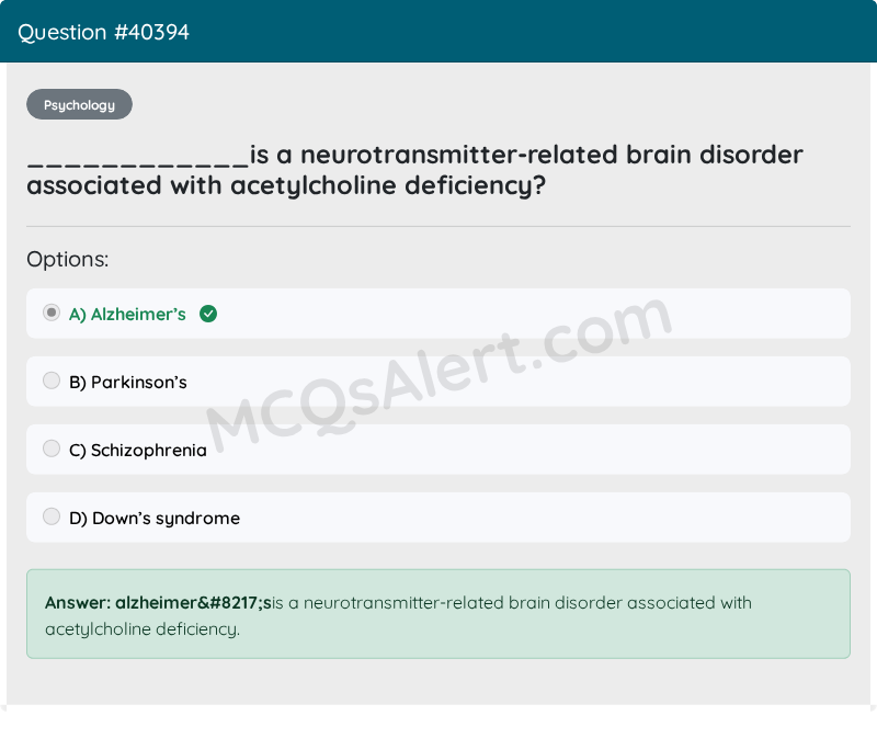 Question Screenshot