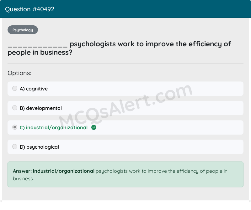 Question Screenshot