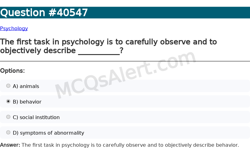Question Screenshot