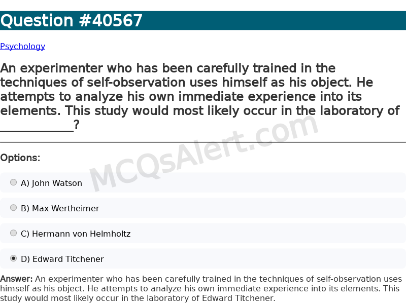Question Screenshot