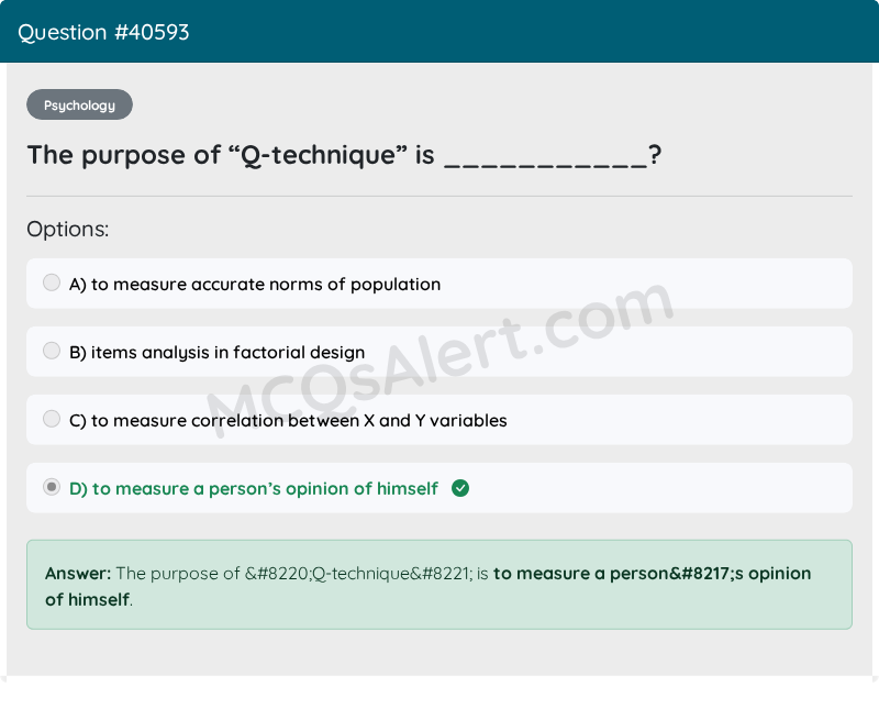 Question Screenshot