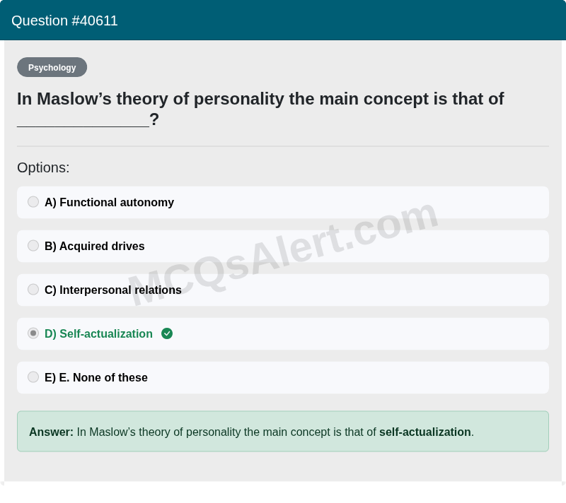 Question Screenshot