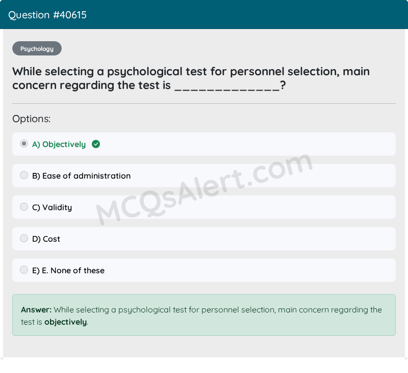 Question Screenshot