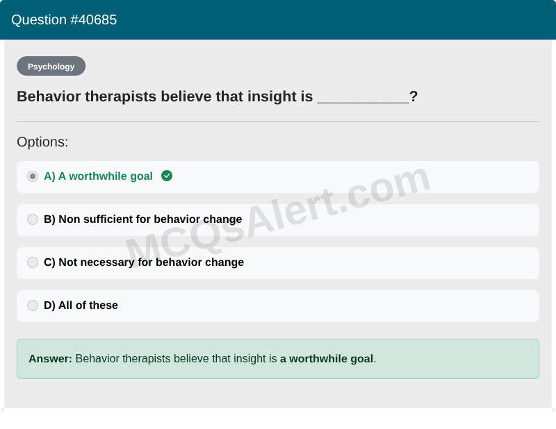 Question Screenshot
