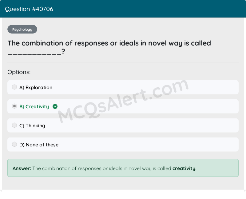 Question Screenshot