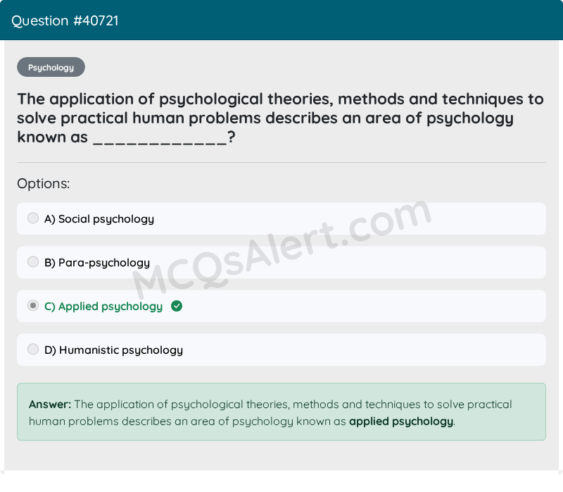 Question Screenshot