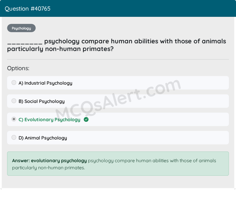 Question Screenshot