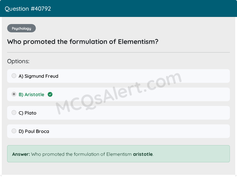 Question Screenshot