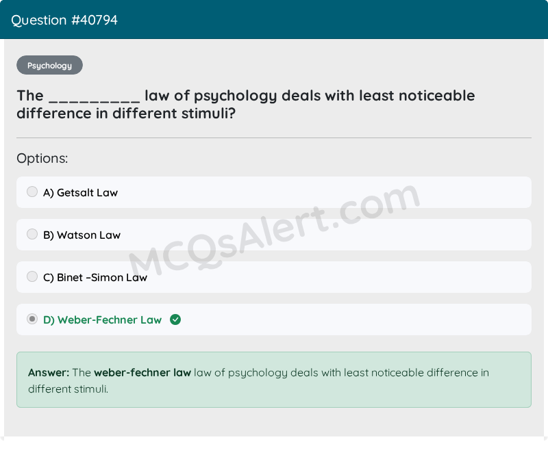 Question Screenshot