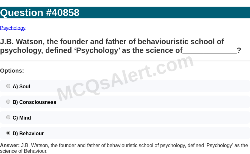 Question Screenshot