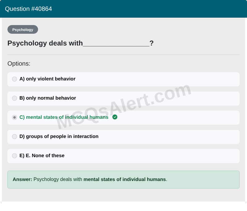 Question Screenshot