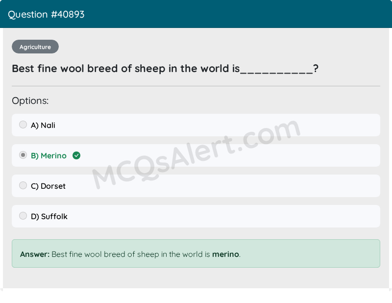 Question Screenshot
