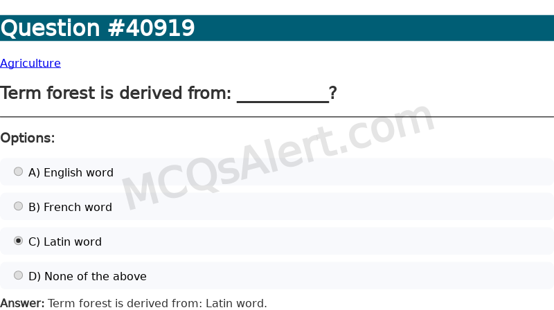 Question Screenshot