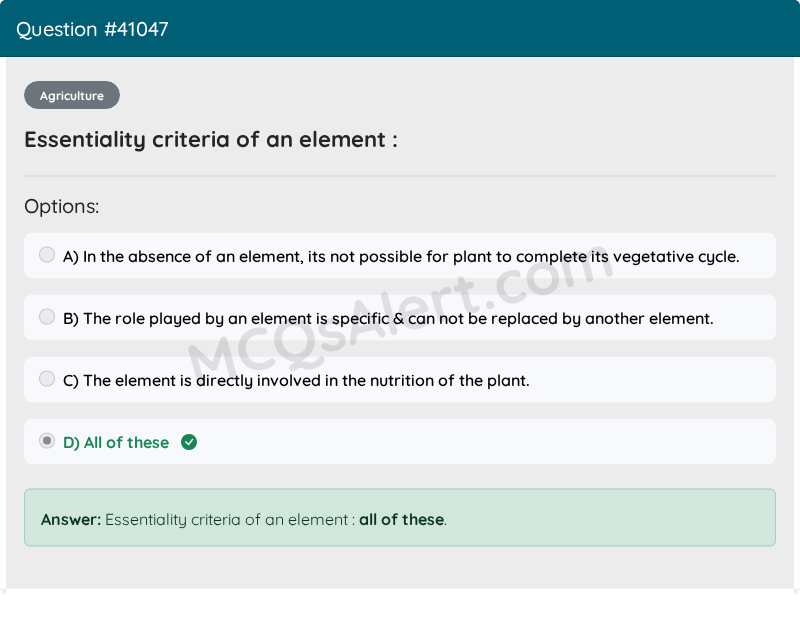 Question Screenshot