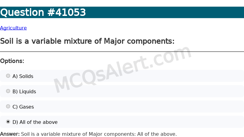 Question Screenshot