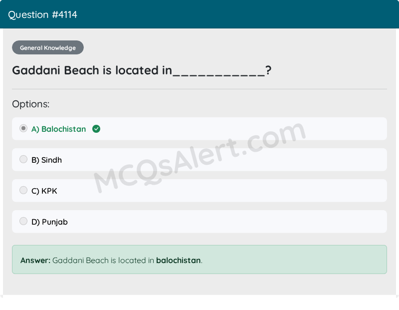 Question Screenshot
