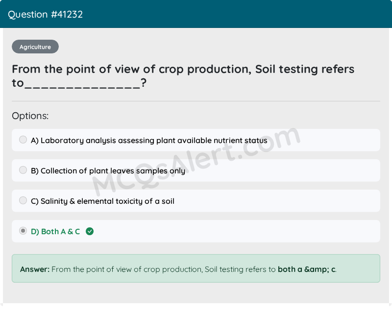 Question Screenshot