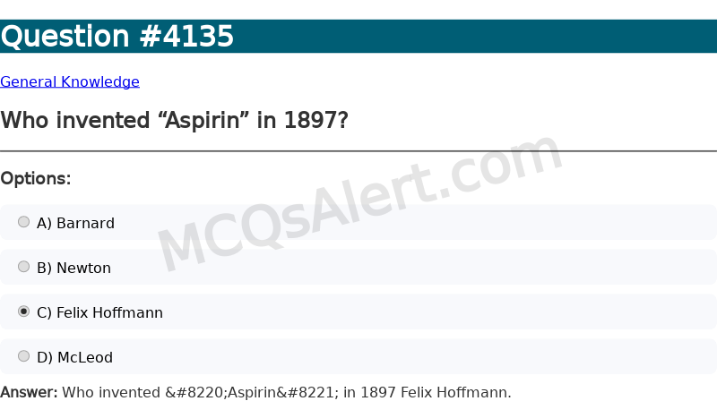 Question Screenshot
