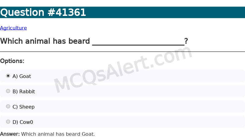 Question Screenshot