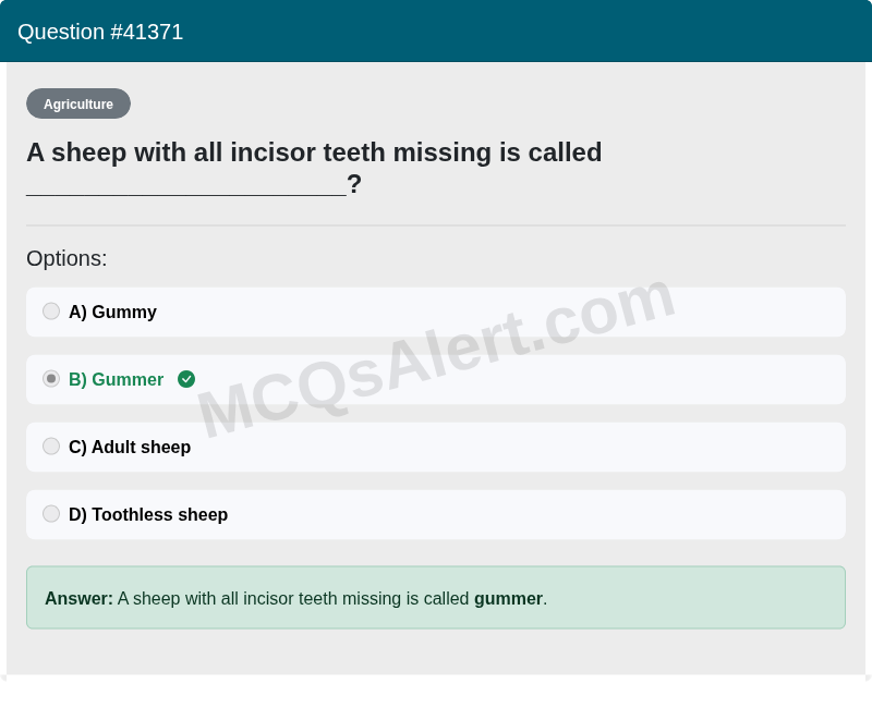 Question Screenshot