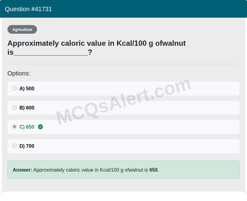 Question Screenshot
