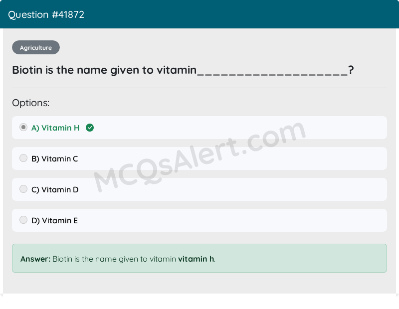 Question Screenshot