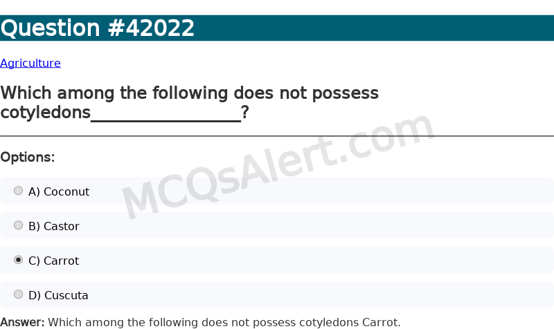 Question Screenshot