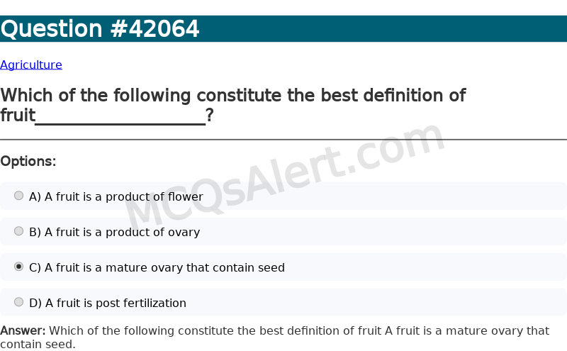Question Screenshot