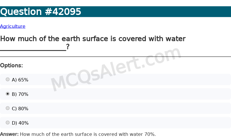 Question Screenshot