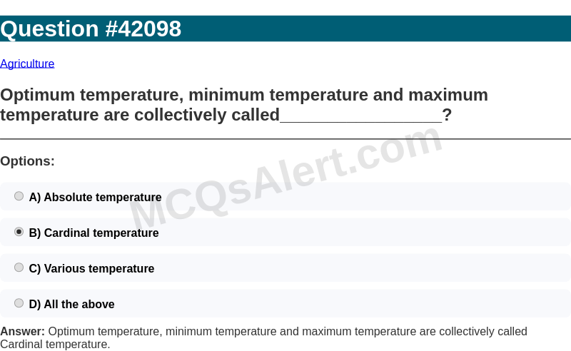Question Screenshot
