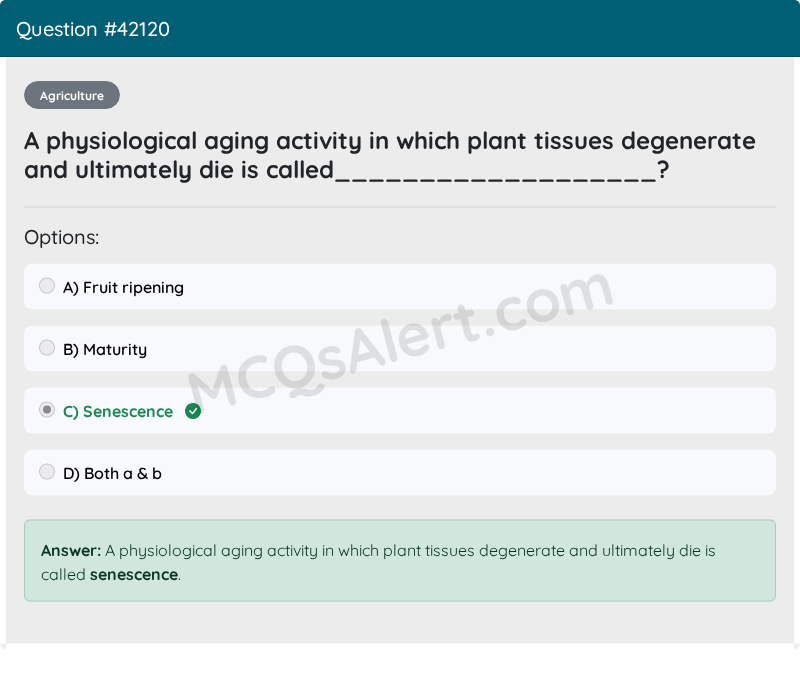 Question Screenshot
