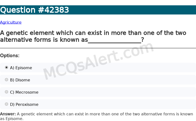 Question Screenshot