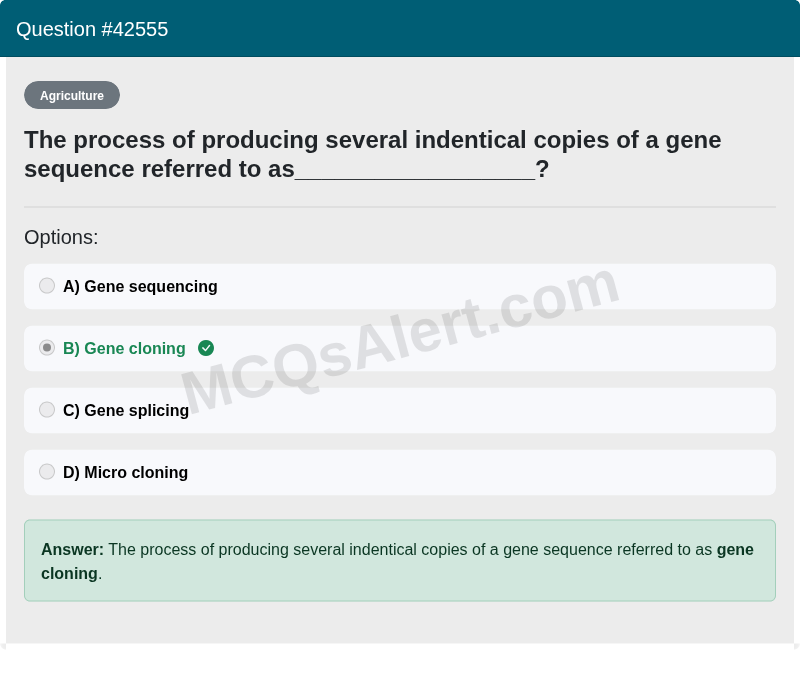Question Screenshot