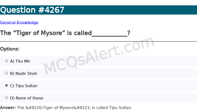 Question Screenshot