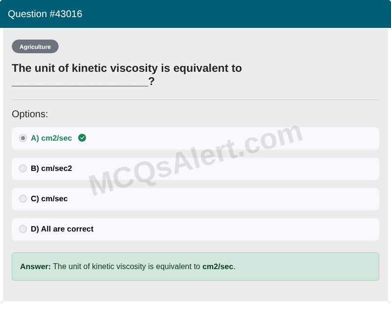 Question Screenshot
