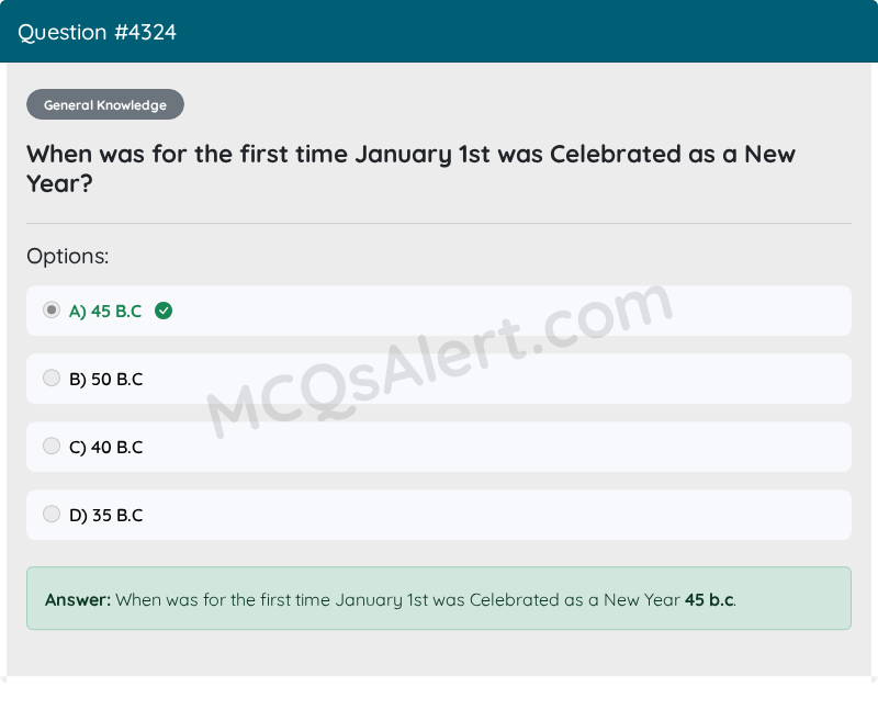 Question Screenshot