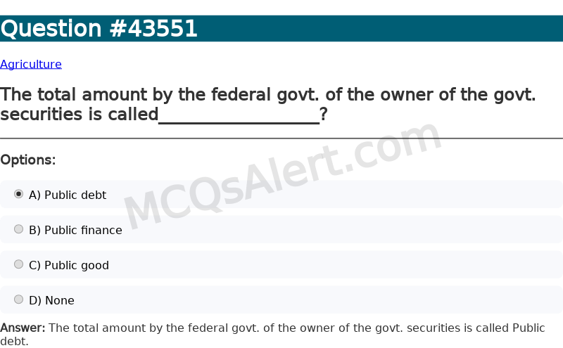 Question Screenshot