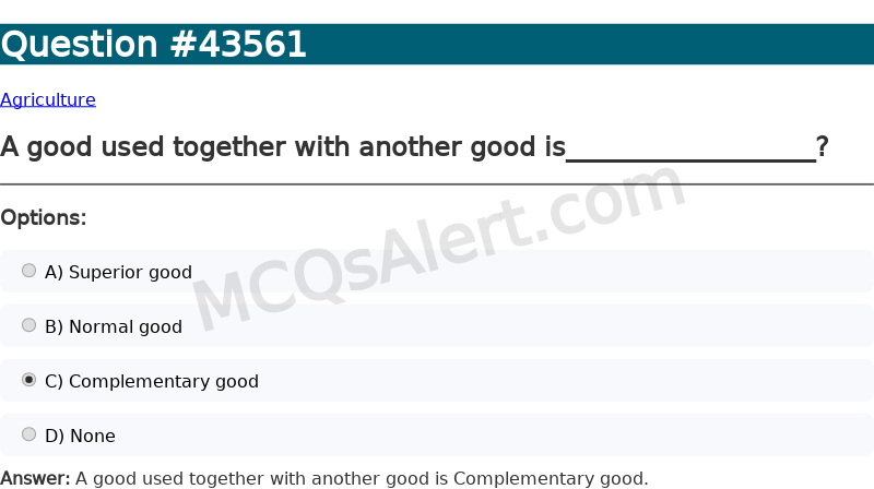 Question Screenshot