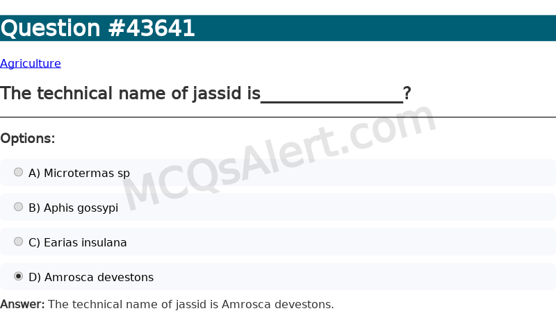 Question Screenshot