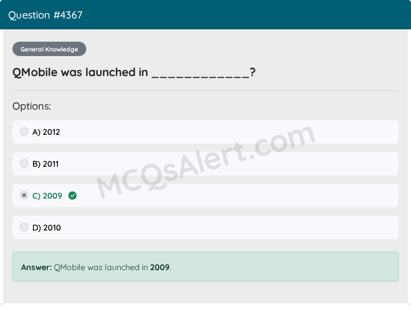 Question Screenshot