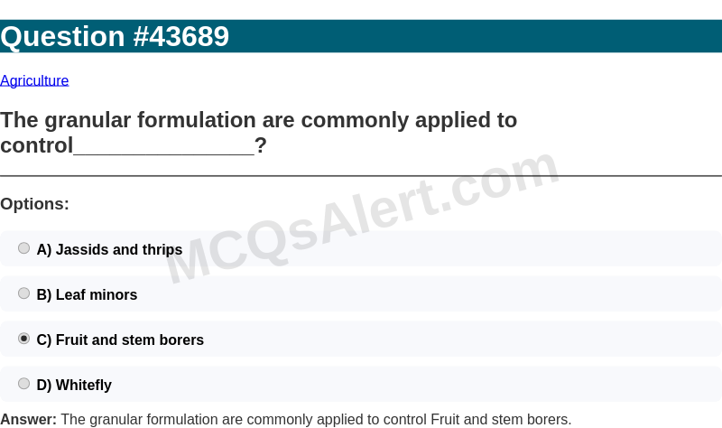 Question Screenshot