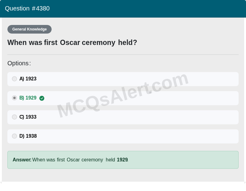 Question Screenshot