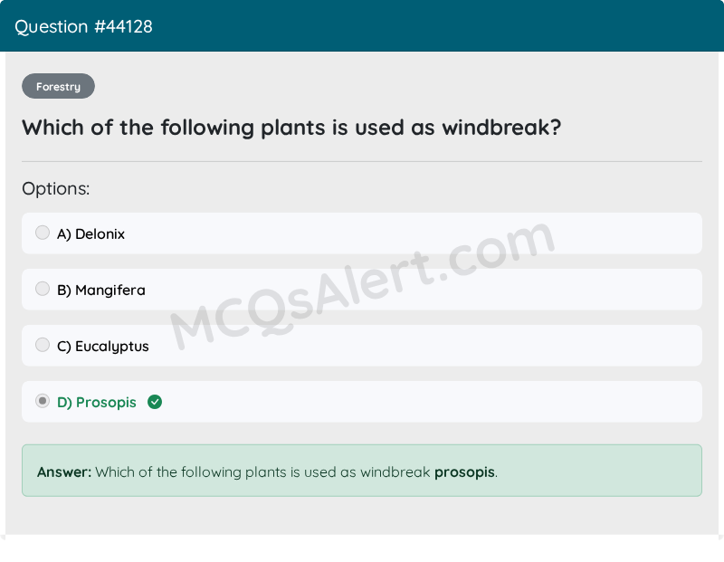 Question Screenshot
