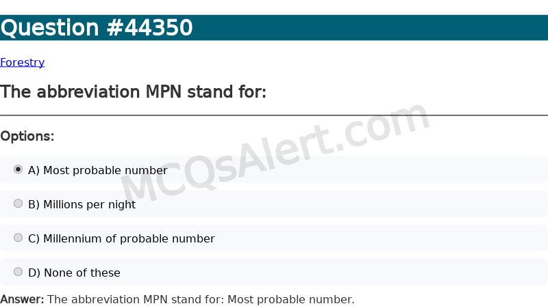Question Screenshot