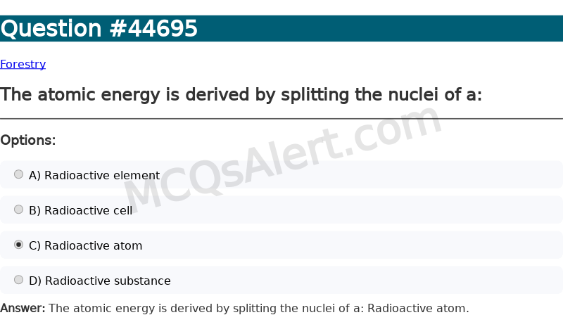 Question Screenshot