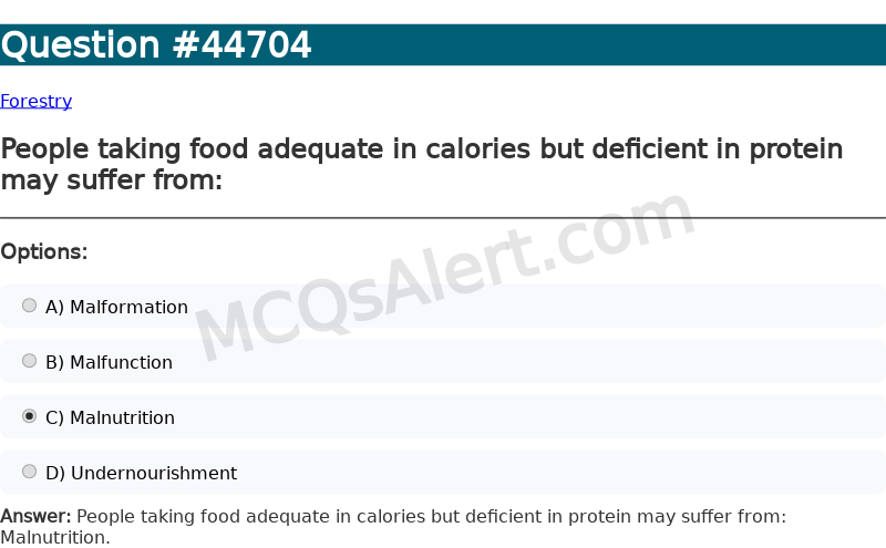 Question Screenshot
